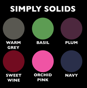 Simply Solids Open Backs