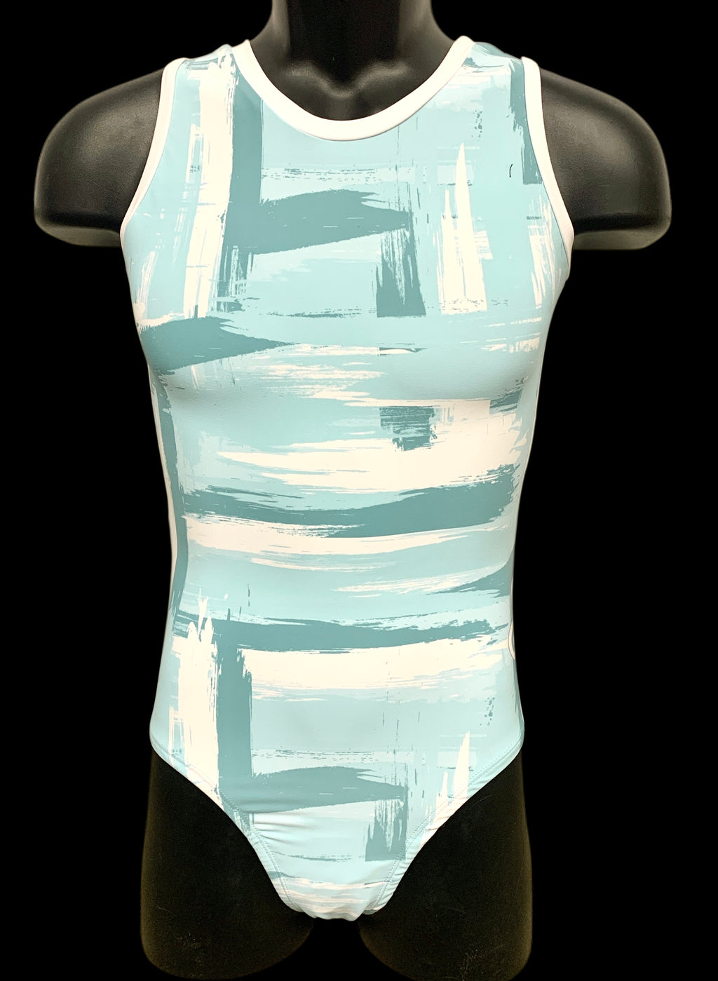 Teal Wet Paint