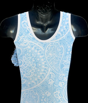 Blue Paisley